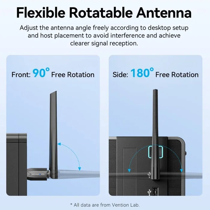 Vention Adaptador USB Bluetooth 6.0 NAMB0